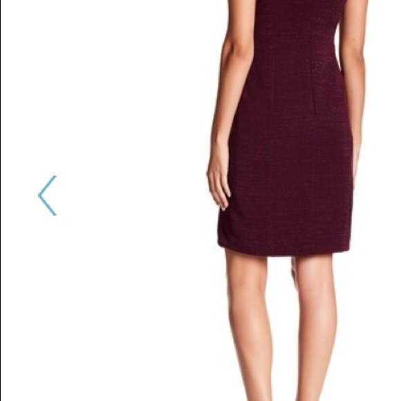 Tahari
Ribbed Metallic Sheath Dress - Picture 2 of 5